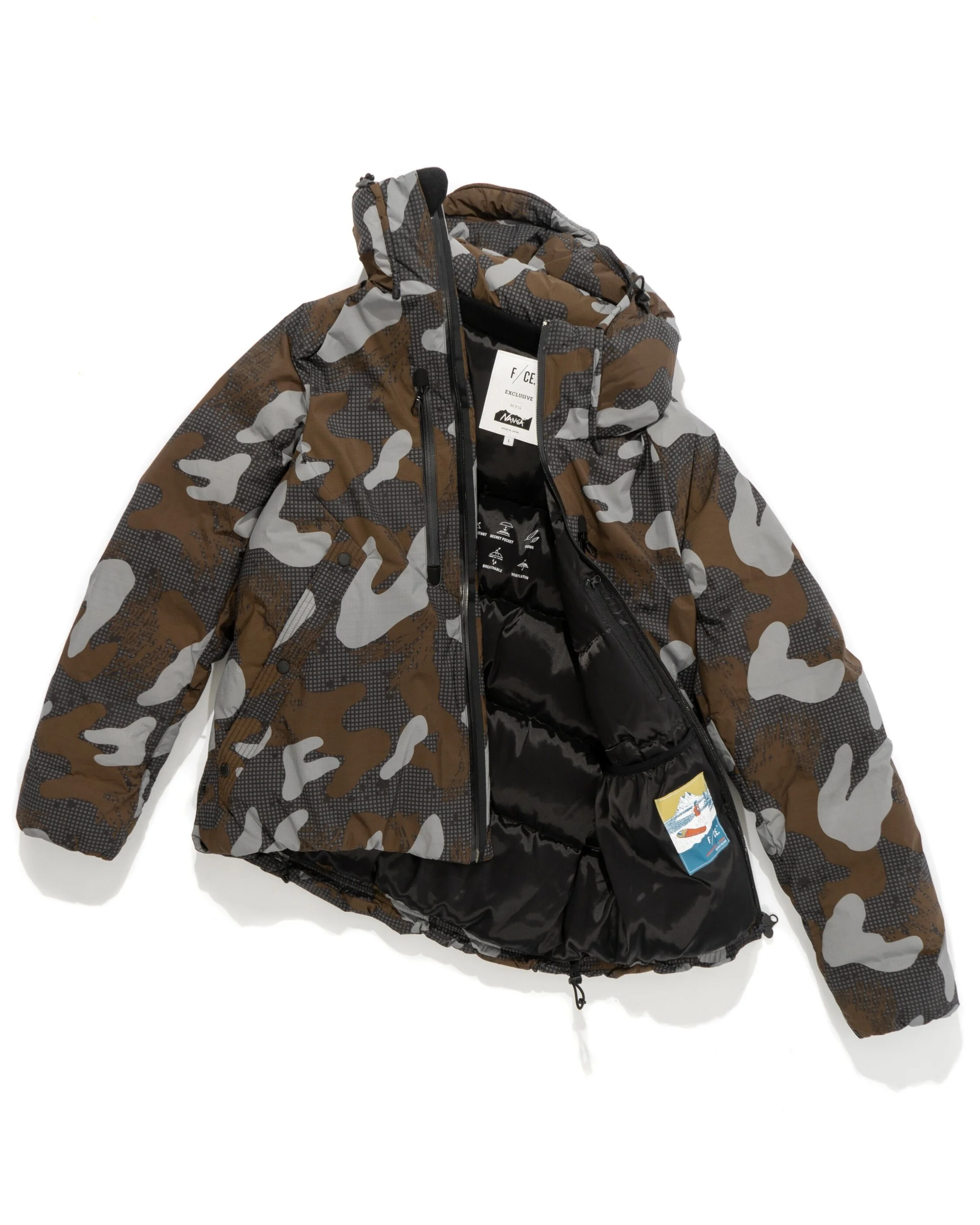 F/CE×NANGA REVERSIBLE INNER DOWN Nanga F/CE Reversible Down Inner Jacket – Marrkt